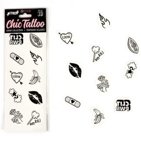 SECRET PLAY - 10-piece mouth-watering tattoo set