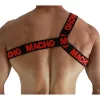 MACHO - sensual red Romanian harness in L/XL size