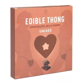 Secret Play – chocolate flavored rubber thong