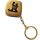 Diablo Picante – gold checkered keychain with arousing poses