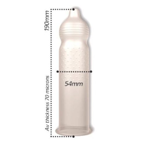 Pasante Intensity Bulk – 144 Premium Textured Condoms