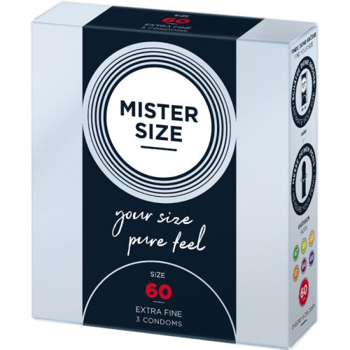 MISTER SIZE – XXL Condoms 60 mm (3 pieces)