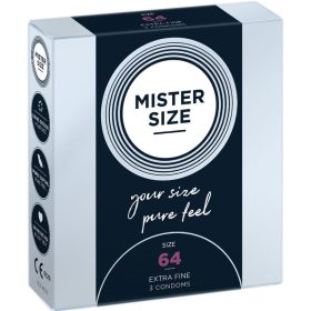 MISTER SIZE - XXL premium condoms (64 mm, 3 pcs)