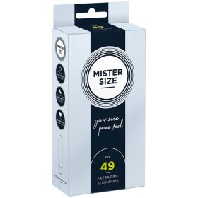 Mister Size - Premium Condoms S size 49 mm (10 pcs)
