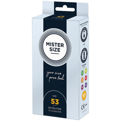 MISTER SIZE - Condoms M (10 pcs) for premium comfort