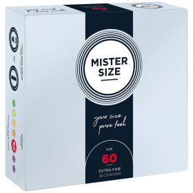 Mister Size – XL condoms 60 mm, premium comfort 36 pcs