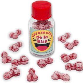   Diablo Picante – 12 Champagne Penis Shaped Candies Strawberry/Cherry