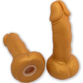 DIABLO PICANTE – golden pig bush penis shaped 22.5 cm