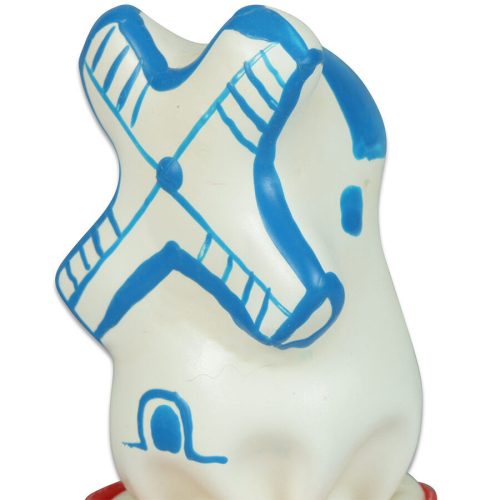 CONDOMERIE – kézzel festett szélmalom külsejű óvszer