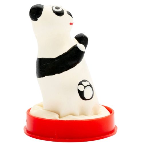 CONDOMERIE - hand-painted panda print condoms