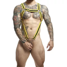   MOB – yellow penis strap, one size, for an exciting experience