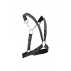 MOB - silver harness with chains, one size