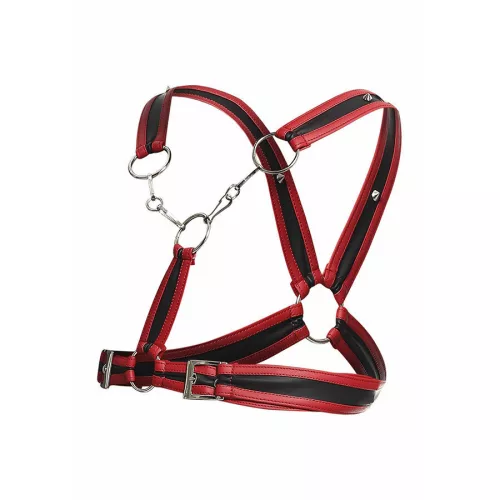 MOB - unique red harness with chains, universal size