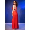 CHILIROSE - sensual red top and trouser set in size L