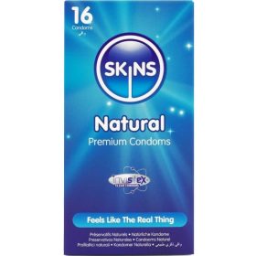 SKINS - premium natural condom pack of 16 pieces
