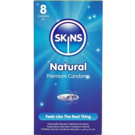 SKINS – premium natural condoms in a pack of 8