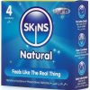 SKINS Natural – premium natural condoms pack of 4
