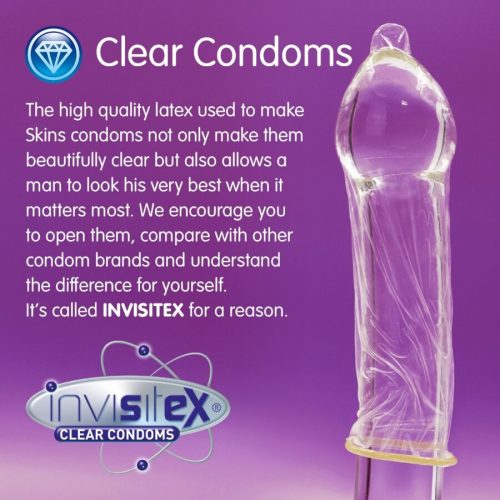 SKINS - Premium Extra Large Condom Pack of 16
