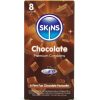 SKINS - premium chocolate flavored condoms, 8 pcs