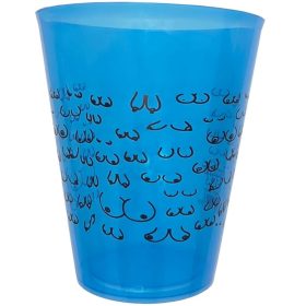   Diablo Picante Blue Cup Drinking Cup 500 ml with Black Pattern