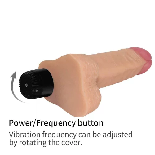 7" Real Fühlt sich realistisch Vibrator_B0O50_3