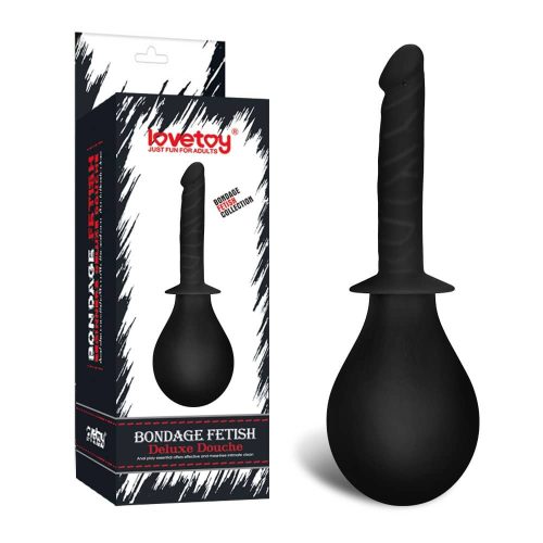 Bondage Fetisch Deluxe Douche Schwarz 1