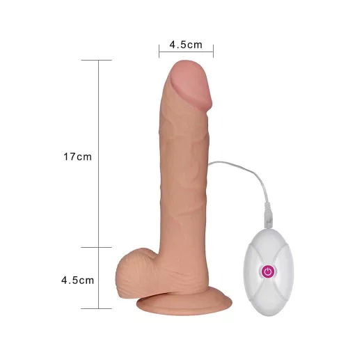 9" The Ultra Soft Dude – Vibrierendes Fleisch