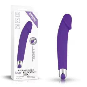 Wiederaufladbarer IJOY Silikon Dildo Lila