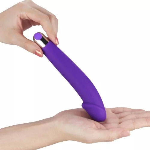 Wiederaufladbarer IJOY Silikon Dildo Lila