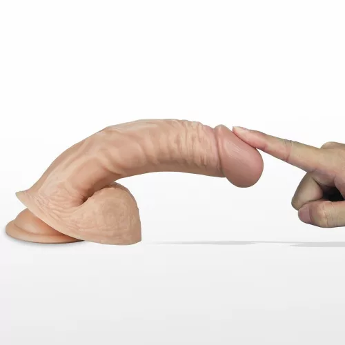 8,5" Real Extreme Vibrating Dildo