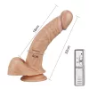 8,5" Real Extreme Vibrating Dildo