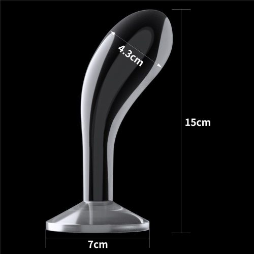 6,0'' Makelloser klarer Prostata-Plug