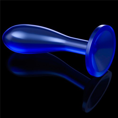 Makelloser klarer Prostatastopper 6.0'' Blau