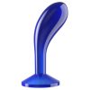 Makelloser klarer Prostatastopper 6.0'' Blau