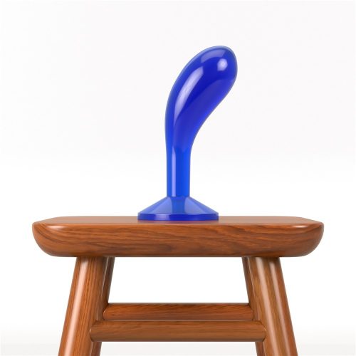 Makelloser klarer Prostatastopper 6.0'' Blau