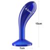 Makelloser klarer Prostatastopper 6.0'' Blau