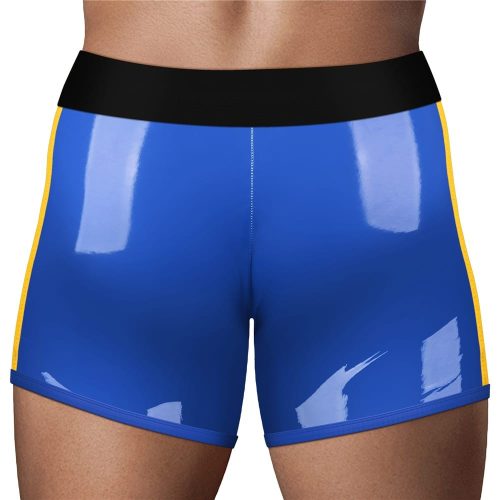 Schicke Strap-On Shorts S/M (32 - 35 Zoll Taille) Blue_B0O50_3