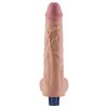 10" REAL SOFTEE wiederaufladbarer vibrierender Dildo (Fleisch)_B15O50_4
