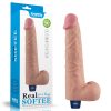 10,5" REAL SOFTEE wiederaufladbarer vibrierender Dildo (Fleisch)_B15O50_4