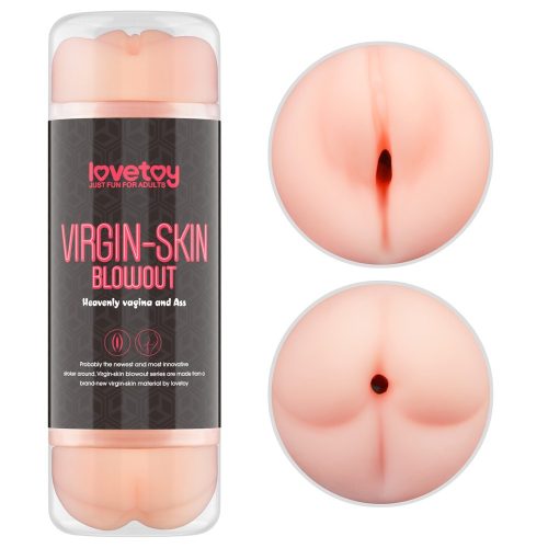 Virgin-Skin Blowout Doppelseitige Stroker Vagina und Hintern