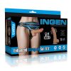 Vibrierendes verbessertes Strap-on-Set 8,5'' XS/S/M