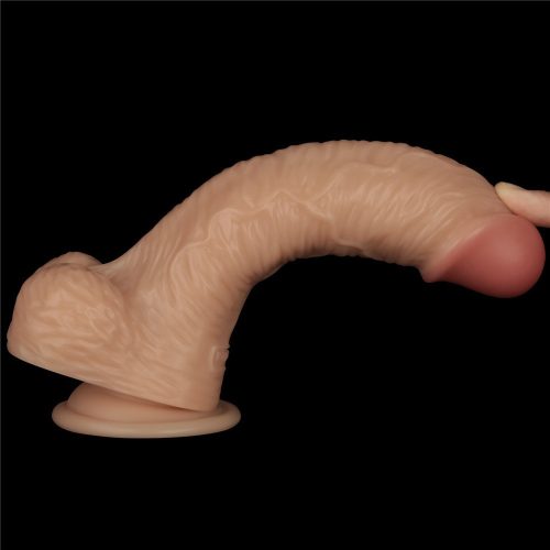 Vibrierendes verbessertes Strap-on-Set 8,5'' L/XL/2XL