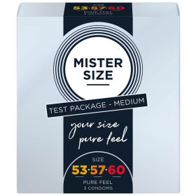 MISTER SIZE - 53-57-60 (3 condoms)