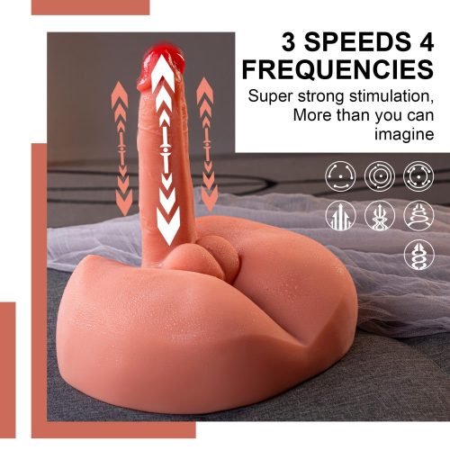 Honig-Arsch-Masturbator und Dildo-Stöße