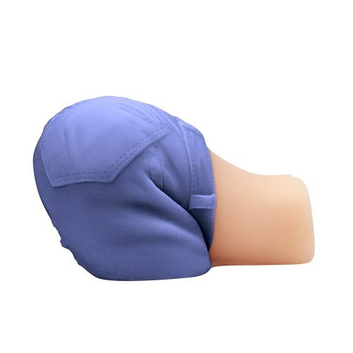 Schulmädchen-Masturbator-Blau