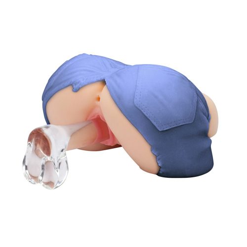 Schulmädchen-Masturbator-Blau