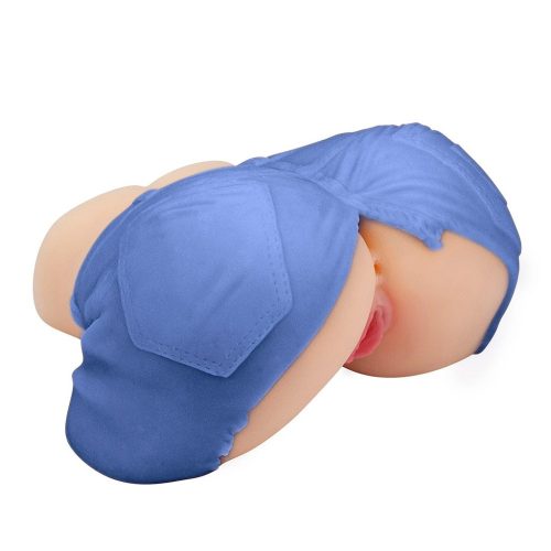 Schulmädchen-Masturbator-Blau