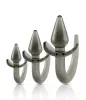 Schwarzes Axinite 3-in-1 Anal-Plug-Kit Set mit Schwanzdesign