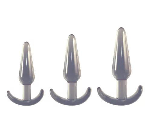 Butt Fantasy Triple Taped Anal Plug Set