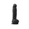 Farben - Pleasures - Vibrierend - 5" Dildo - Schwarz